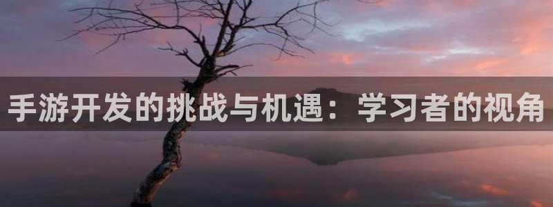 三牛娱乐管网：手游开发的挑战与机遇：学习者的视角